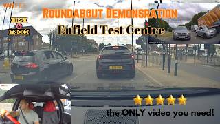 Enfield Test Centre | Roundabout Demonstration | Driving Test Practice 2026