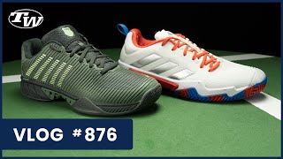 Some new colors on tennis shoes we love from KSwiss & adidas & OLD Vintage racquets! - VLOG 876