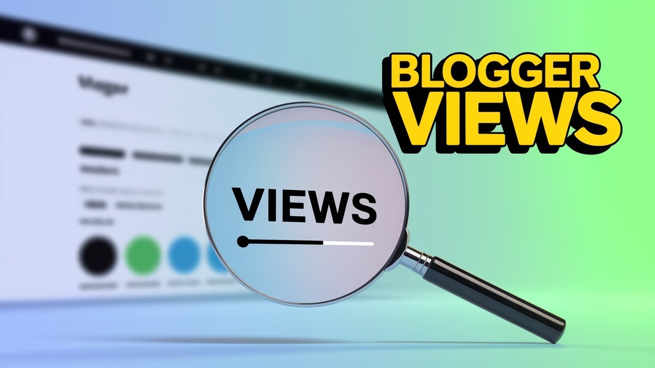 How to check views on free blog on blogger