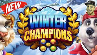 New Relax Gaming Slot Machine Winter Champions!! Buying Every Bonus!! screenshot 3
