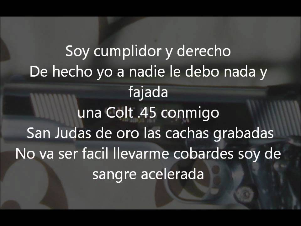 Cuelga Bien Tu Celular Voz De Mando Letra Angel Del Villar (Letra) - Voz De Mando - YouTube