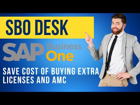 SBO DESK | SAP Business One Integrated Web portal | No License Required