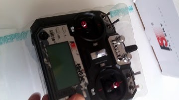 FLYSKY FS - i6X Transmitter- WITH FS - X6B RECEIVER (unboxing)