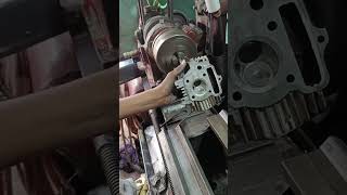 Bike Engine Head Cleaning & Valve Grinding Hindi