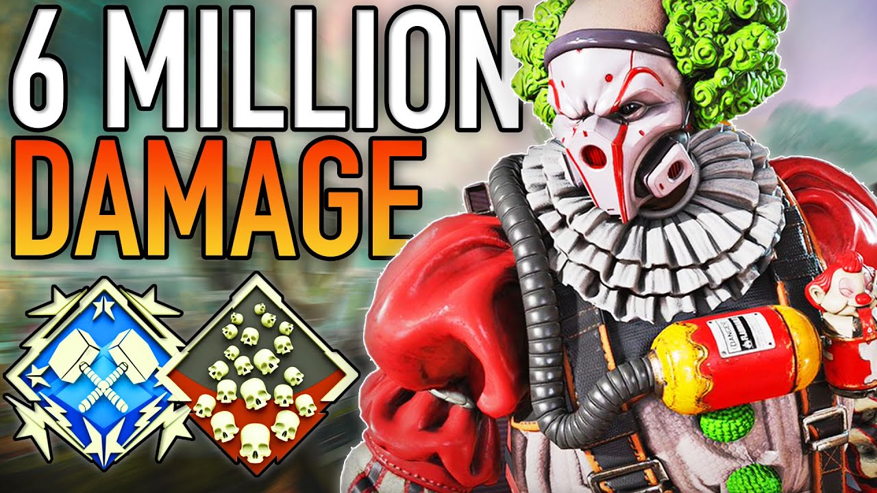 How A 6 Million Damage CAUSTIC Main Plays Apex Legends! YouTube