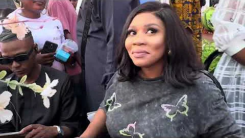 WUMI TORIOLA DANCES AT OKIKI AFOLAYAN’S 40TH BIRTHDAY CELEBRATION