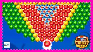 Shoot Bubble Fruit Splash Gameplay Level 11 - 20 ( Fruit Splash Game ) Match 3 Bubbles Game #game screenshot 5