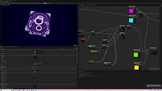 UE5 - Space Game - Working on procedural planet and planet ring textures