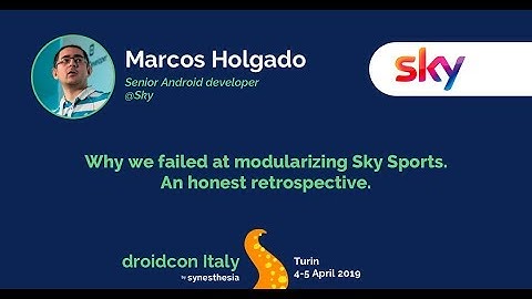 Marcos Holgado - Why we failed at modularizing Sky Sports. An honest retrospective.