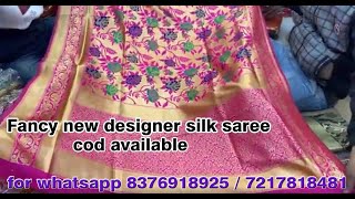 fancy and new silk sarees  wholesaler in delhi 421