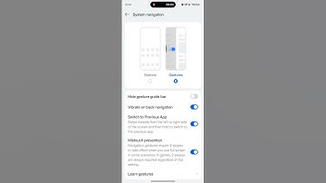 how to turn on navigation gestures in one plus 13
