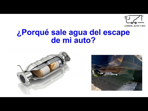 Agua en el tubo de escape: ¿Debo preocuparme? - Electro auto Cangas