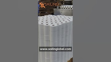 Thermal label roll customization/www.sailinglabel.com #label #machine #labeled #quality #factory