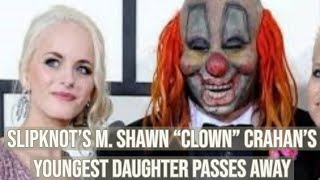 Slipknot’s Shawn “Clown” Crahan’s daughter Gabrielle dies aged 22 by Smith Fam Media 1,645 views 4 years ago 1 minute, 16 seconds