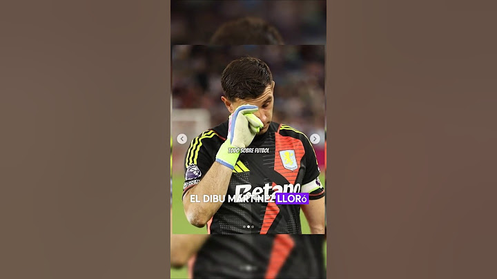 El Dibu Martínez lloró😭 al terminar el partido del #astonvilla #messiargentina #dibumartínez #futbol