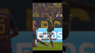 Ter Stegen goal Vs Alisson | Barcelona vs Liverpool | FIFA 19 #football #shorts #shortsfeed Resimi