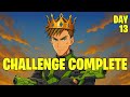 I Hit Level 100 in Just 8 Hours?! (Zero Build Solo Challenge Complete!) – Fortnite Day 13