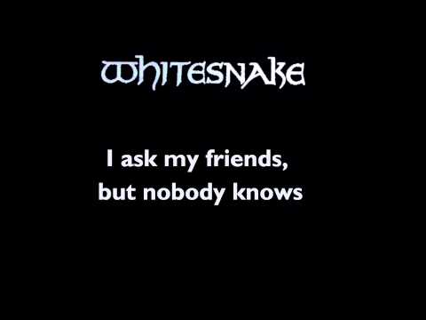 Whitesnake - Love Ain't No Stranger - Lyrics