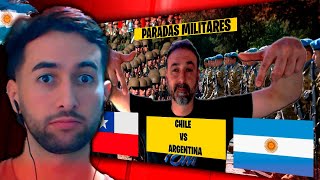 ESPAÑOL REACCIONA A PARADA MILITAR DE CHILE vs ARGENTINA 🇨🇱😱🇪🇸