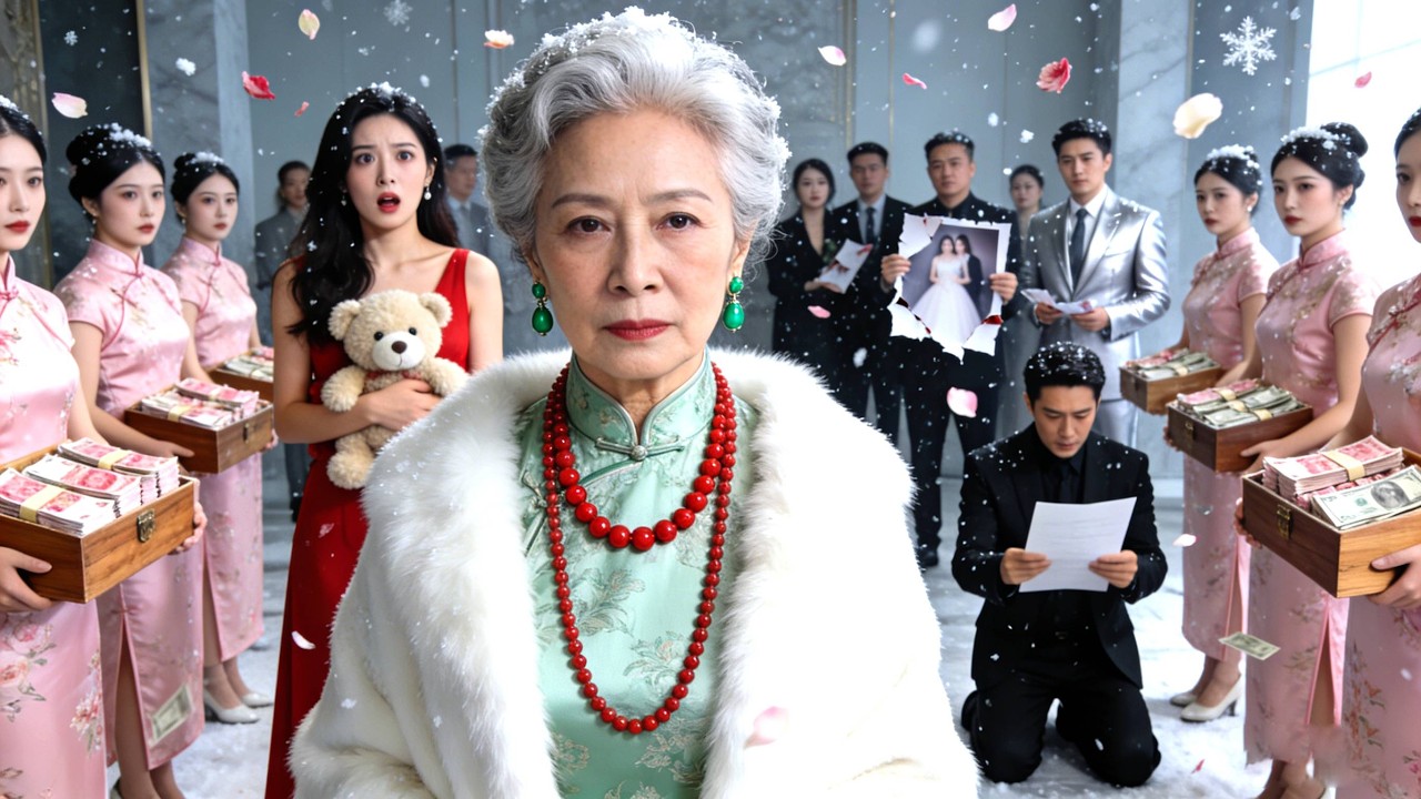 儿子儿媳嫌我乡下人把我赶出家门，三天后豪门宴会上，首富的小少爷突然冲过来抱住我：‘奶奶，您怎么在这儿？’儿媳当场跪了。