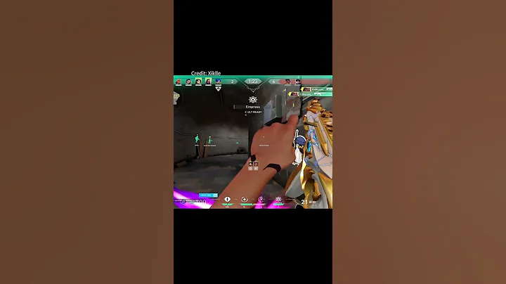 INSANE!! 1VS4 CLUTCH #valorant #valorantmoments