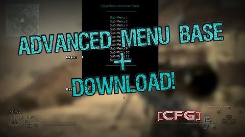 [MW2/1.14/CFG] ZippyMods Advanced Menu Base Gameplay + Download!