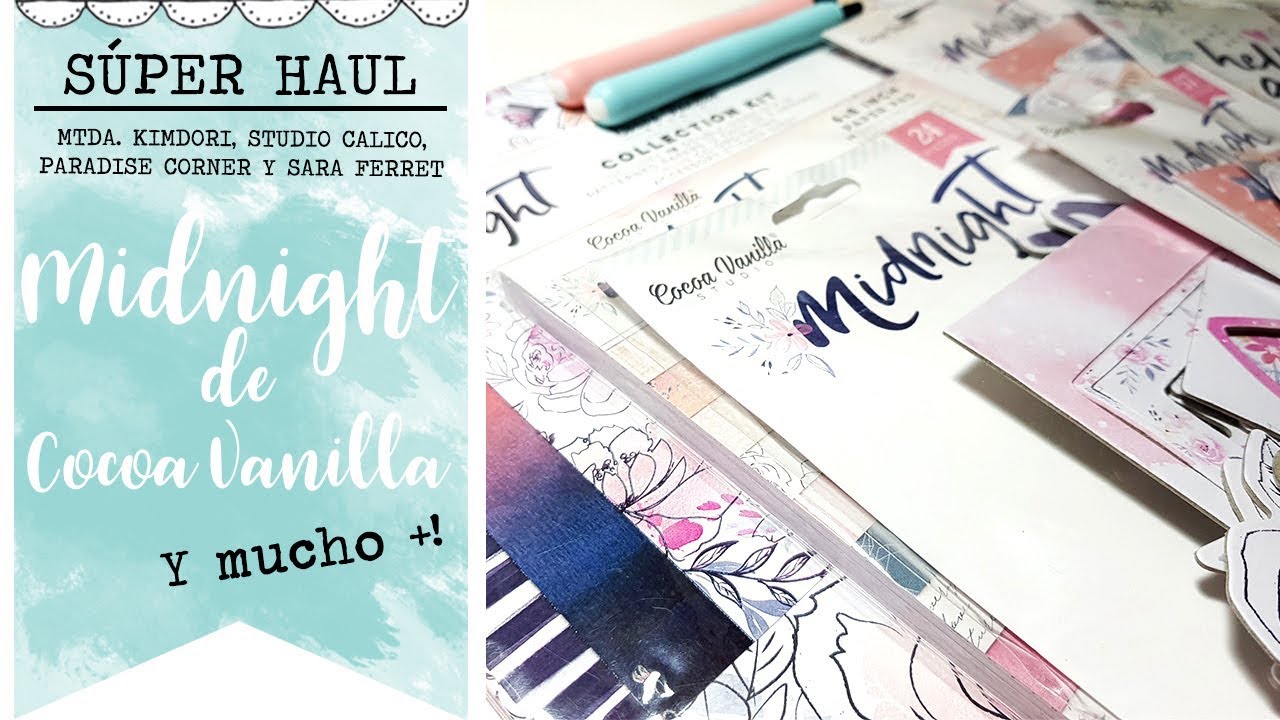 SUPER HAUL - Midnight Cocoa Vanilla y mucho más de Kimidori, Mi tienda de arte, Studio Calico y ... diya tailors