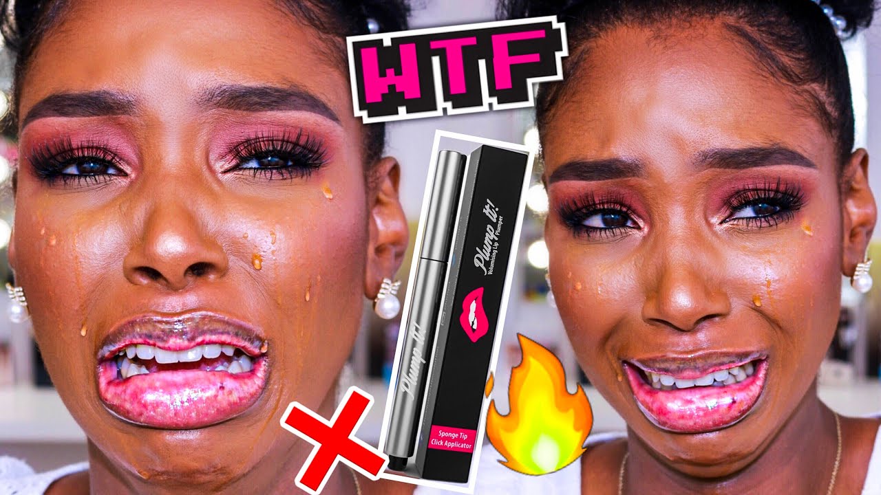 PROBANDO EL LABIAL MÁS DOLOROSO DEL MUNDO! QUEMA Y DUELE | Mary Pulido