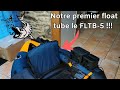 Notre premier float tube     le FLTB 5 de caperlan  Decathlon     test