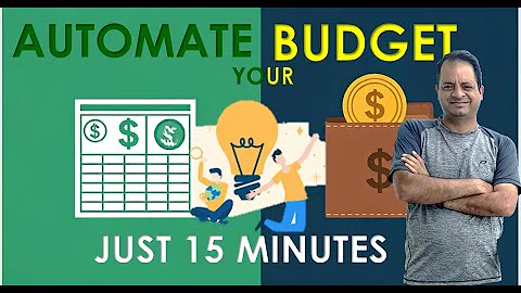Automate your Budget with Excel -Just 15 Minutes #excel #exceltech #exceltutorial #budget #budgeting