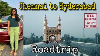 CHENNAI TO HYDERABAD BY CAR | CHENNAI TO HYDERABAD ROAD TRIP | EARLY MORNING DRIVE IN NH 65