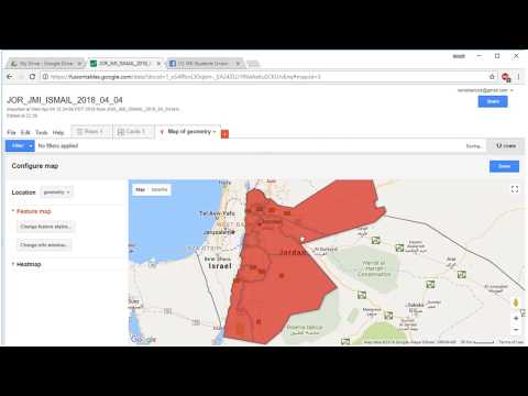 Google Fusion Tables with kml files شرح