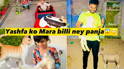 Yashfa ko mara billi ney panja ||api k ghr||Nabeel...
