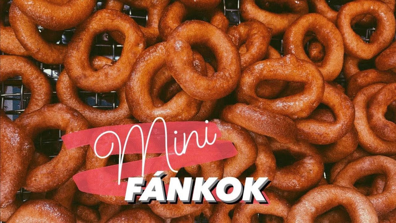 Adu kft- MiniFánk készítése -minifánk sütővel 🍩