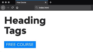 Day 5: Heading Tags (30 Days to Learn HTML & CSS)