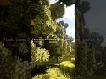 Stop planting trees right next to Minecraft houses #shorts #minecraft #tree