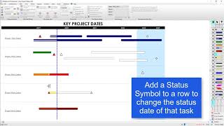 Show Status Percent Complete - Milestones Professional Tutorial