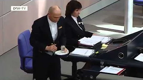 Brigitte Rubbel, the Head Usher in the Bundestag |...