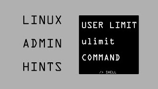 use of ulimit "user limit" command screenshot 4