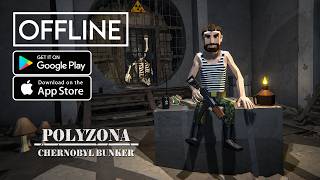 POLYZONA: Chernobyl Bunker - Offline FPS Gameplay Android iOS