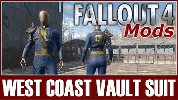 Fallout 4 Mods - West Coast Vault Suit