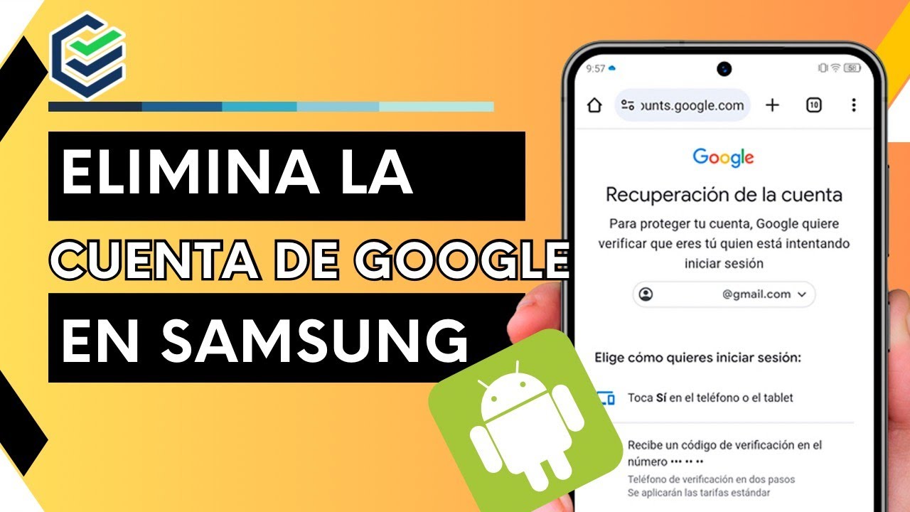 2025 Quitar cuenta Google Samsung sin Talkback y sin PC - YouTube