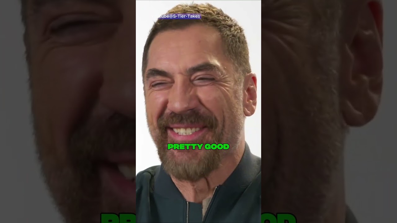 Brad Pitt & Javier Bardem React to Vintage Photo of Themselves. 