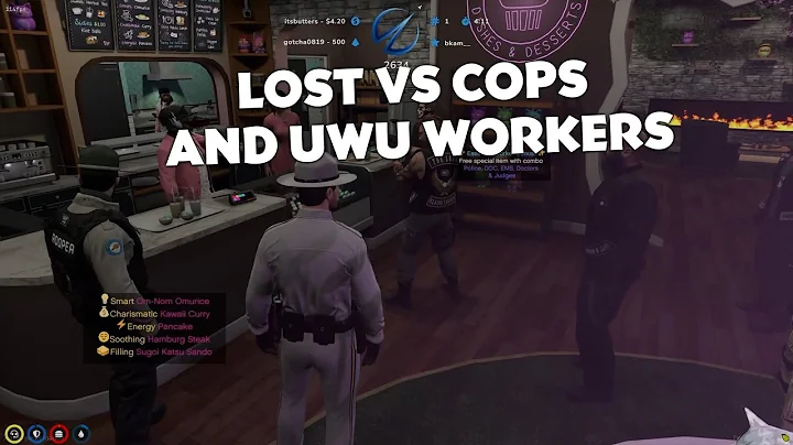 The Lost clapping UwU workers and Cops (2 Povs)|| NoPixel GTA RP