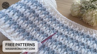 Crochet a Delight! 🩵 Easy & Unique Baby Blanket Pattern for Beginners