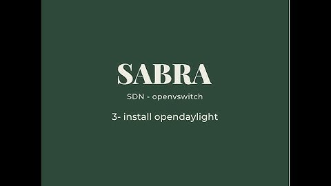 3- Install Openday Light