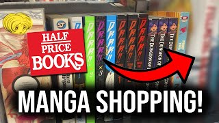 Half Price Books Had SO MUCH MANGA! | Manga Shopping Vlog