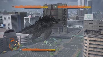 GODZILLA PS4: Godzilla 2014 vs Type-3 Kiryu vs Super MechaGodzilla