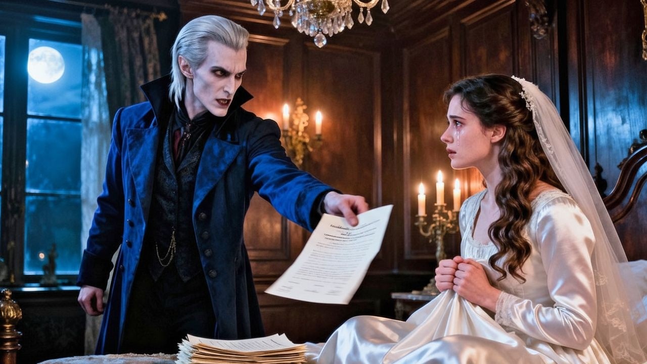 «Её мать сказала: просто вытерпи боль» — слова, сказанные королём вампиров в первую брачную ночь.