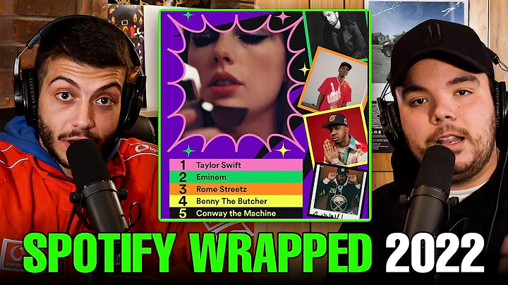 Reacting to 2022 SPOTIFY WRAPPED